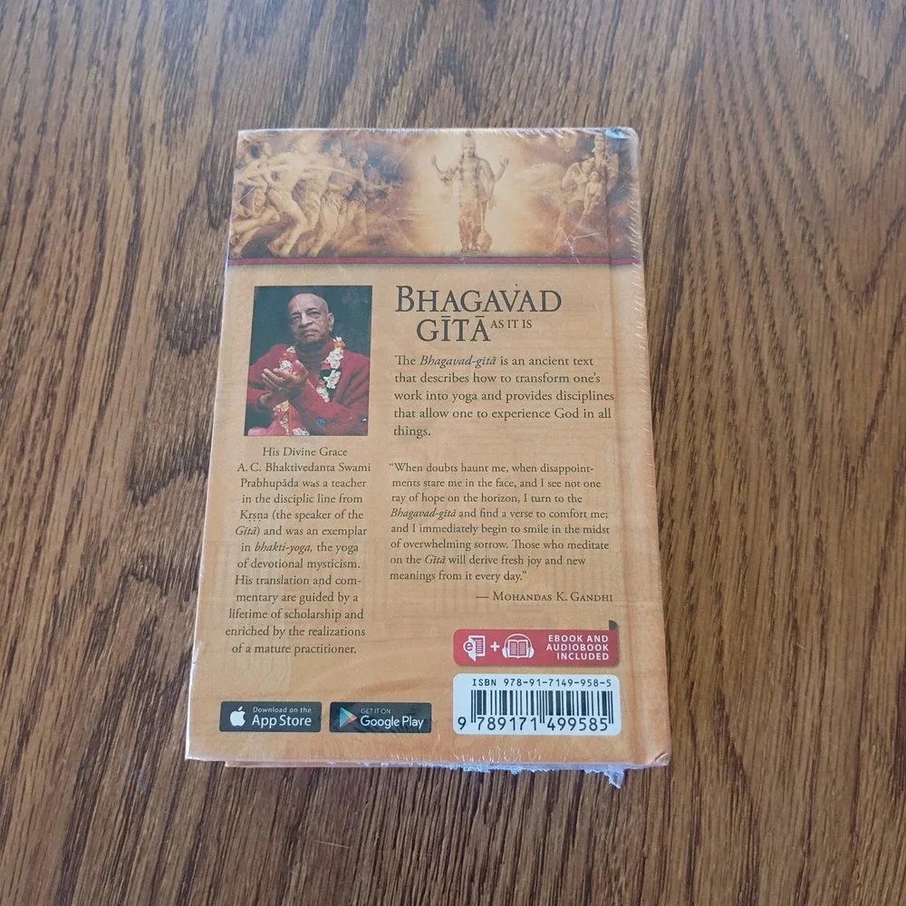 Bhagavad-Gita As It Is Hardcover Brand New Sealed